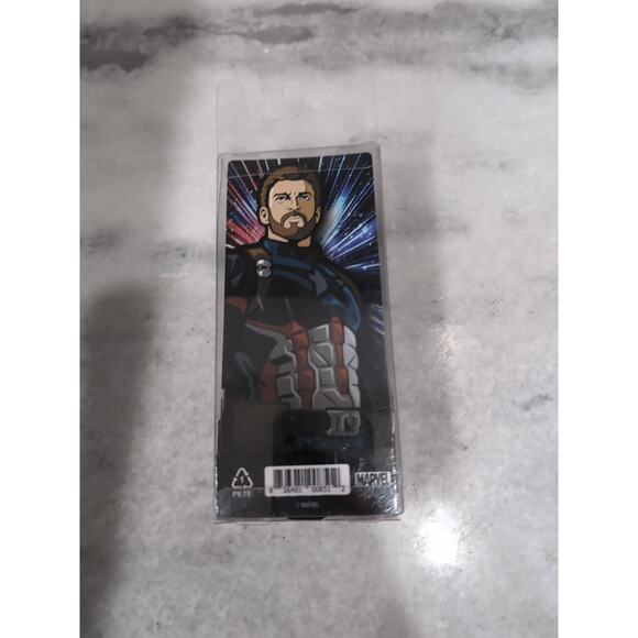 Figpin #138 Marvel Avengers Infinity War Captain America (138) Soft Case, Locked - Picture 3 of 5